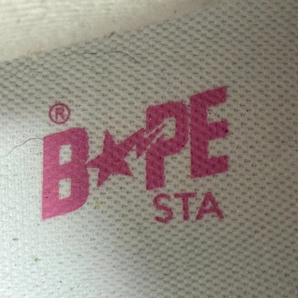 Vintage Bathing Ape (BAPE) Bapesta FS-001 Low - Size 24/6 - Like New - Nigo Y2K - Picture 10 of 16